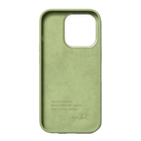 Nudient Bold iPhone 14 Pro Deksel - Leafy Green