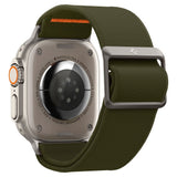 Spigen Fit Lite Ultra Apple Watch (42/44/SE/45/46/49mm) Reim - Khaki Grønn