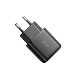 Tech-Protect Network 20W Veggladere m. 1 x USB-C & 1 x USB-A - Svart