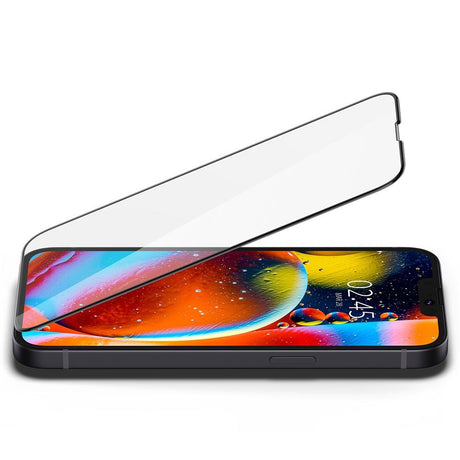 iPhone 13 / 13 Pro Spigen Glas.tr Skjermbeskytter - Herdet glass - Gjennomsiktig