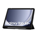 Samsung Galaxy Tab A9+ (Plus) Tech-Protect SC Hybrid Tri-fold Deksel - Svart / Gjennomsiktig