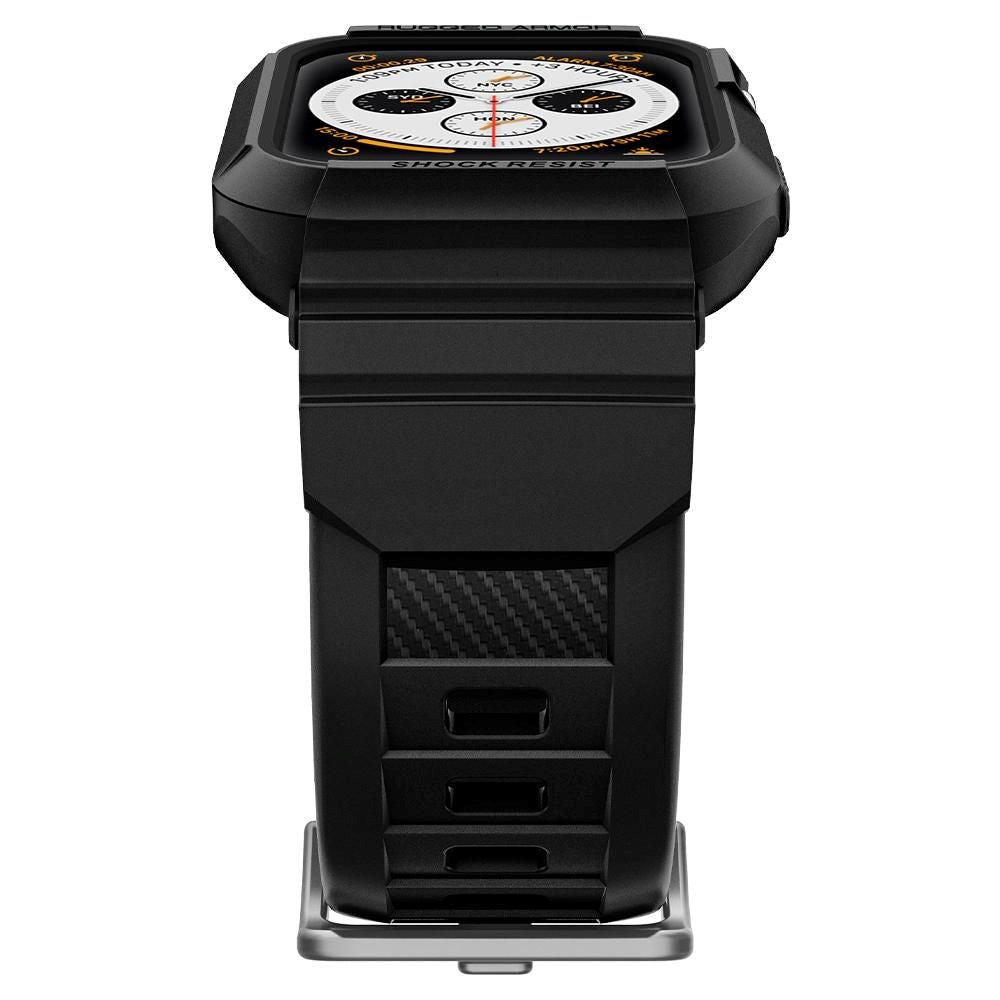 Apple Watch (40/SE/41MM) Spigen Rugged Armor Pro Deksel - Svart