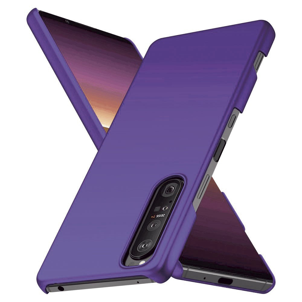 Sony Xperia 1 IV Ultra Slim Bakdeksel - Ripebestandig - Blå/Lilla