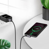 Ugreen 18W Vinklet USB-A til USB-C Kabel - 2 Meter - Svart