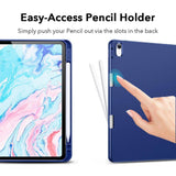 iPad Air (2022 / 2020) / Air 11" (2024) ESR Rebound Deksel Med Apple Pencil Holder - Svart