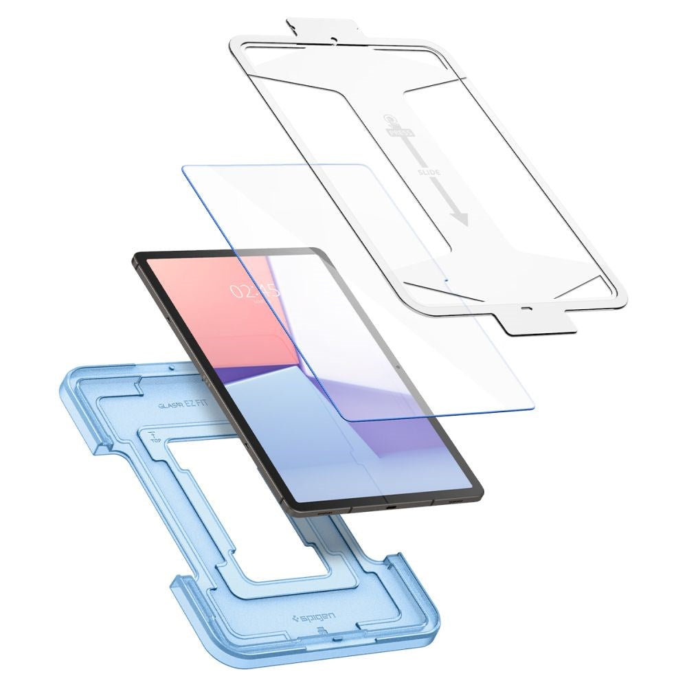 Samsung Galaxy Tab S9 Spigen EZ Fit Glas.tR Skjermbeskytter - Case Friendly - Gjennomsiktig