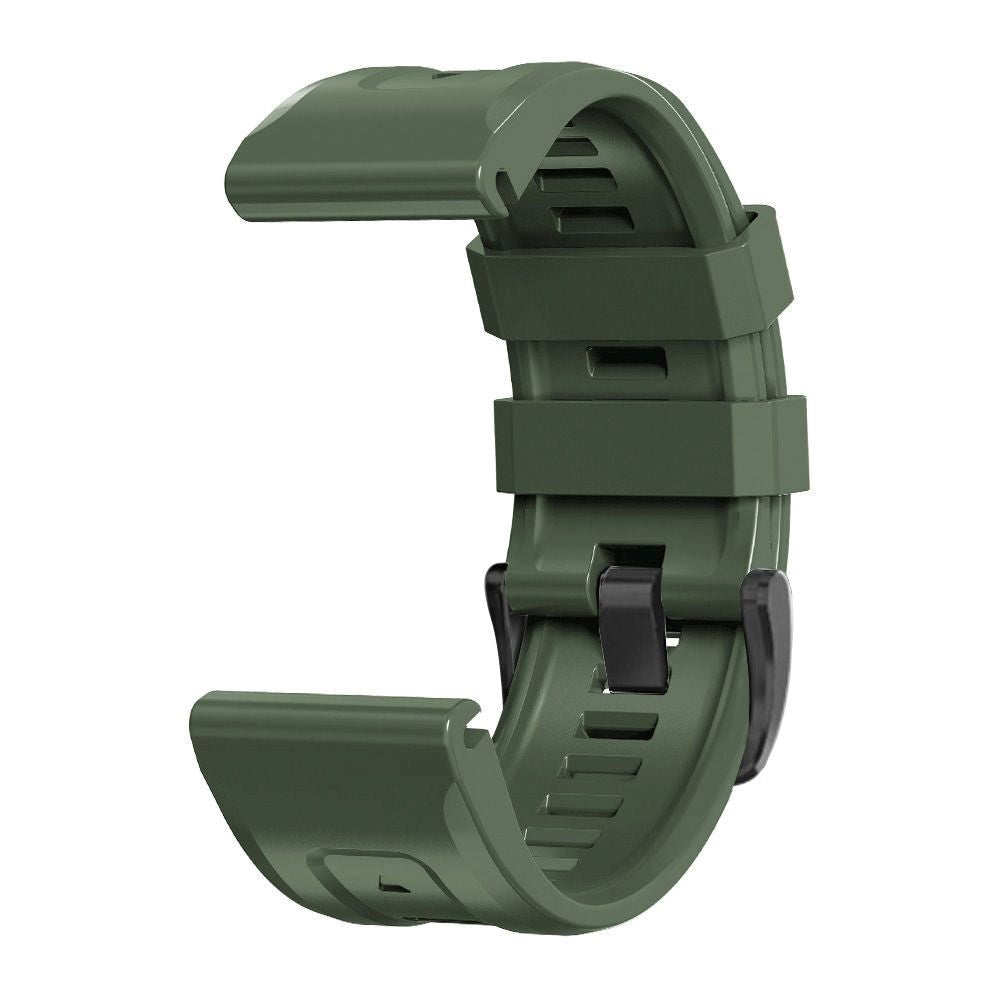 Universal Garmin 26mm QuickFit Tech-Protect Icon Band Stropp - Mørk Grønn