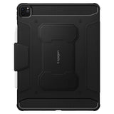 iPad Pro 12.9" (2022 / 2021 / 2020 / 2018) Spigen Rugged Armor Pro Deksel - Svart