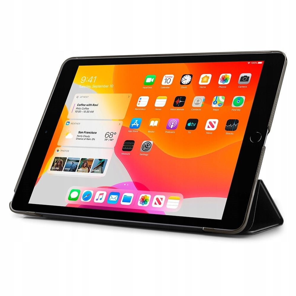 iPad 10.2" (2021 / 2020 / 2019) Deksel - Spigen smart Fold Case - Svart