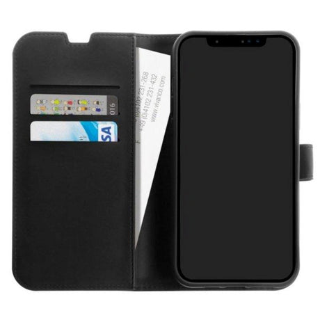 iPhone 13 Pro Vivanco Classic Wallet Kunstskinn Flipdeksel med Lommebok - Svart