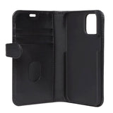 iPhone 12 Mini Gear Buffalo Wallet Skinndeksel med Magnetisk Lommebok - Svart