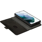 Samsung Galaxy S21+ (Plus) dbramante1928 Lynge  Ekte Skinn Magnet Deksel - Black