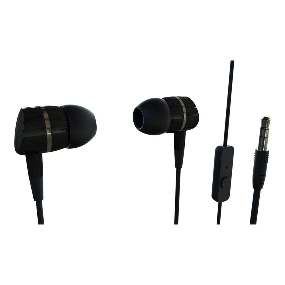Vivanco In-Ear Hodetelefoner med 1.2m Ledning - 3,5 mm Plugg - Svart