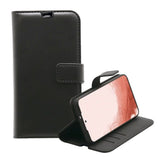 Samsung Galaxy S23+ (Plus) Vivanco Classic Wallet Kunstskinn Flipdeksel med Lommebok - Svart