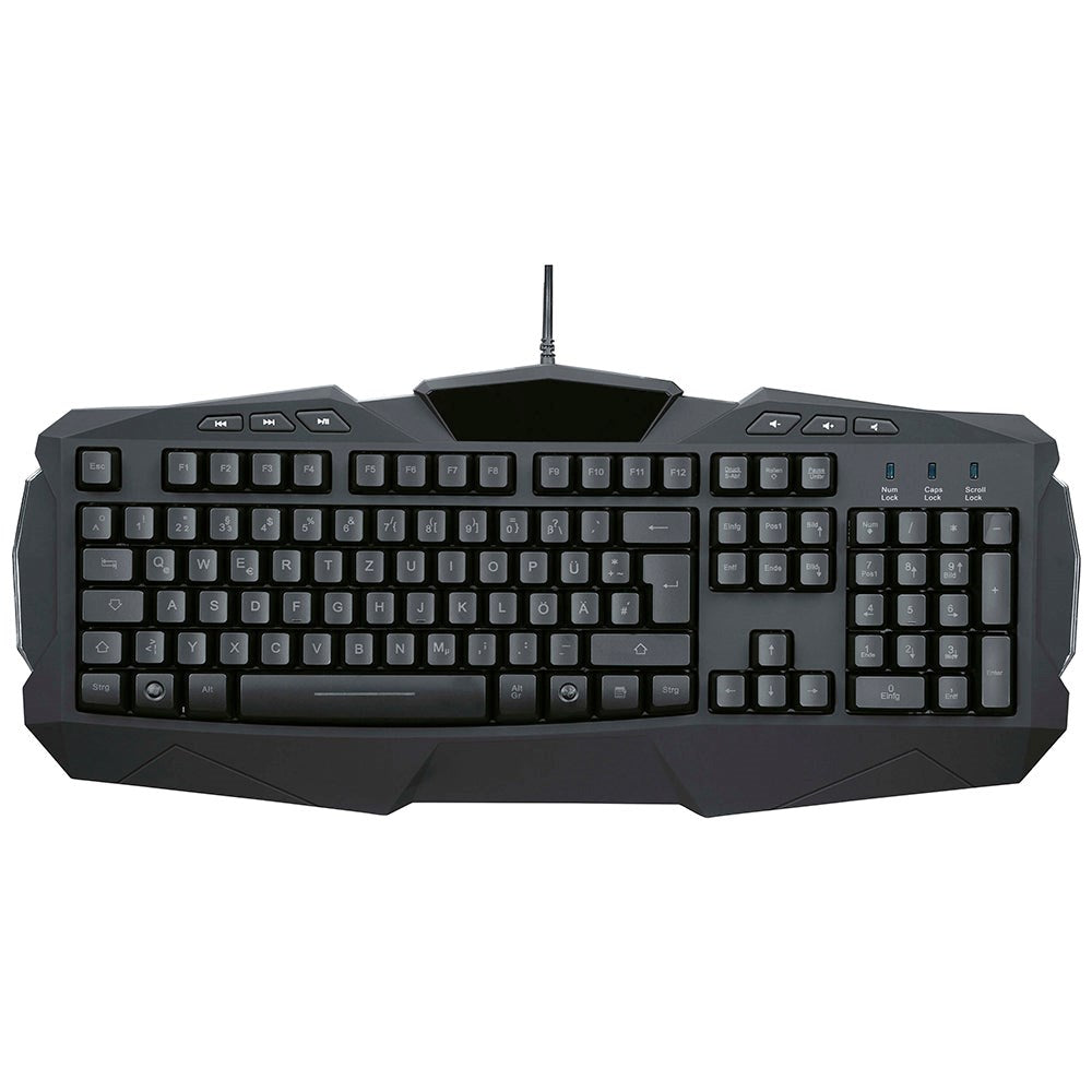 uRage Gaming Keyboard med Bakgrunnsbelysning - Nordic Keyboard Layout - Svart