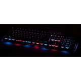 uRage Cyberboard Gaming Keyboard med RGB-belysning - Nordisk Tastatur Layout - Svart