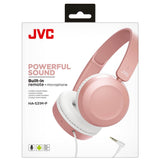 JVC HA-S31M Hodetelefoner Med Mikrofon - Rosa