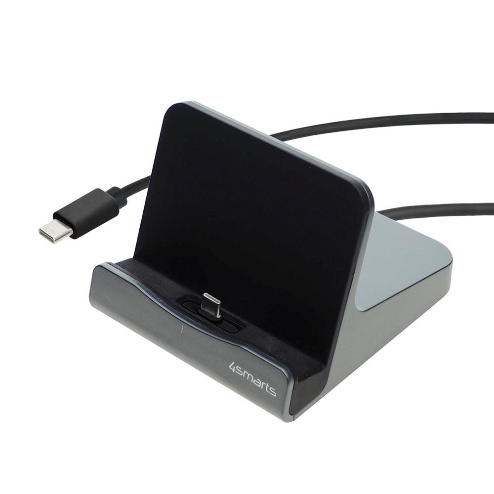 4smarts VoltDock Mobil og Nettbrett USB-C Docking Station 60W - Grå