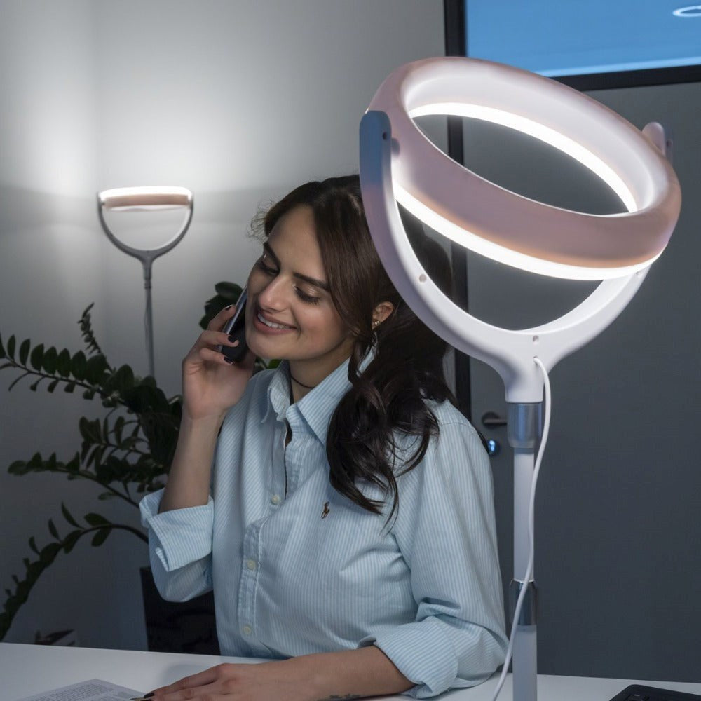 4Smarts LoomiPod Skrivebordslampe Med LED Selfie Ringlys