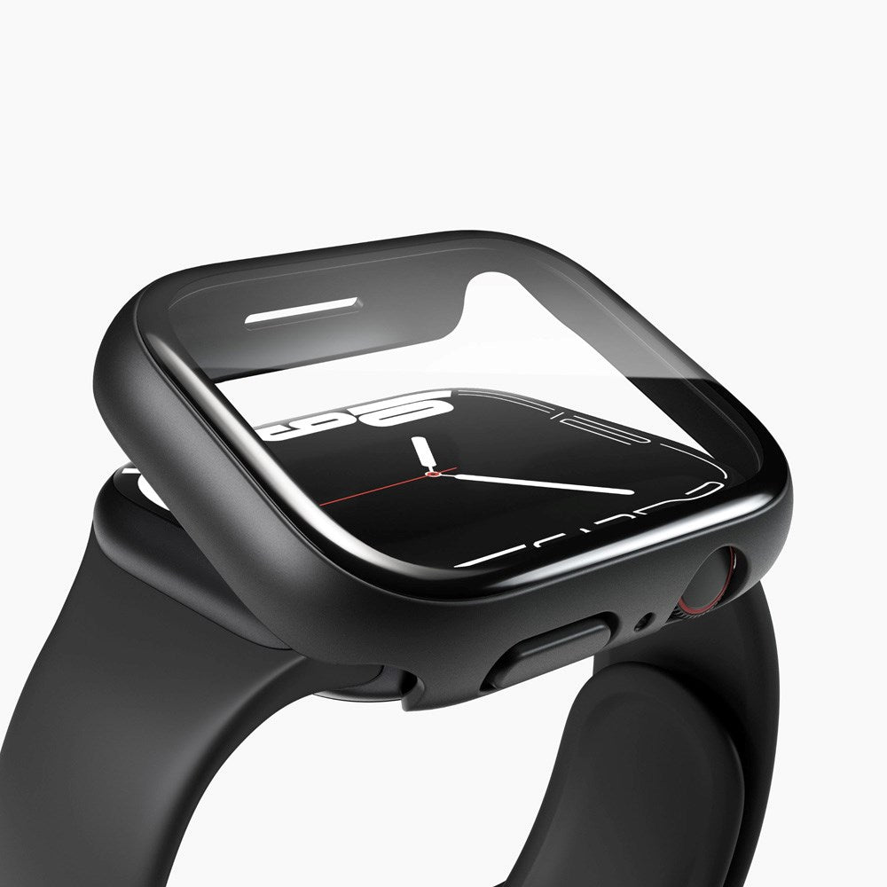 Vonmählen Apple Watch 10 (42mm) Thin Case med Skjermbeskyttelse - Svart