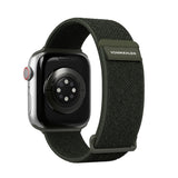 Apple Watch (42/44/45/SE/49mm) Vonmählen Fitness Loop 2 Nylon Klokkerem - Grønn