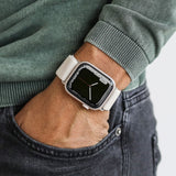 Vonmählen Apple Watch (38/40/SE/41/42mm) Classic Nylon Loop Klokkerem - Cream