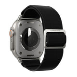 Vonmählen Apple Watch (38/40/SE/41/42mm) Classic Nylon Loop Klokkerem - Black