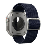 Vonmählen Apple Watch (38/40/SE/41/42mm) Woven Loop Nylon Klokkerem - Navy