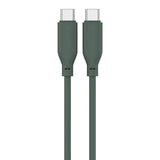 4smarts High Flex USB-C til USB-C-kabel 60W - 1,5 meter - Grønn