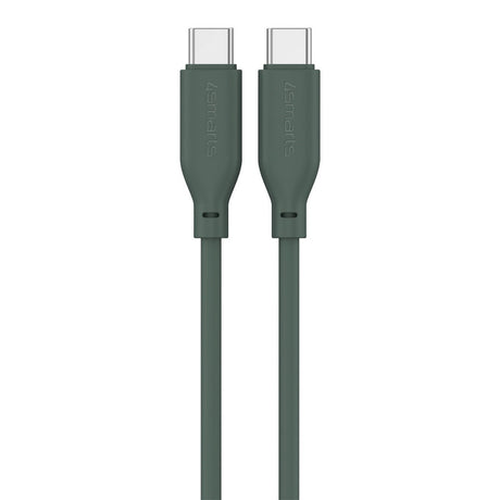 4smarts High Flex USB-C til USB-C-kabel 60W - 1,5 meter - Grønn