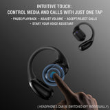 4smarts True Wireless SkyBuds Sport Hodetelefoner – Open-Ear – Svart