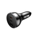 4smarts VoltRoad Ultimate 160W Billader med 2 x USB-C 1 x USB-A - Svart