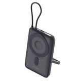 4smarts Enterprise Pocket 10.000 mAh Trådløs PowerBank - 22.5W - Space Grey