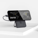 4smarts Enterprise Pocket 10.000 mAh Trådløs PowerBank - 22.5W - Space Grey