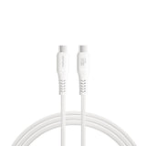4smarts PremiumCord USB-C til USB-C Kabel 60W - 1.5 m - Hvit