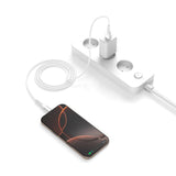 4smarts PrimeCord USB-C til USB-A Kabel 18W - 1.5 m - Hvit