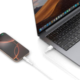 4smarts PrimeCord USB-C til USB-A Kabel 18W - 1.5 m - Hvit