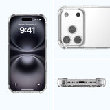 iPhone 17 Pro Max 4Smarts IBIZA Hybrid Deksel - MagSafe Kompatibelt - Gjennomsiktig