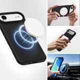 iPhone Air 4Smarts Silikon Deksel – MagSafe Kompatibelt – Svart