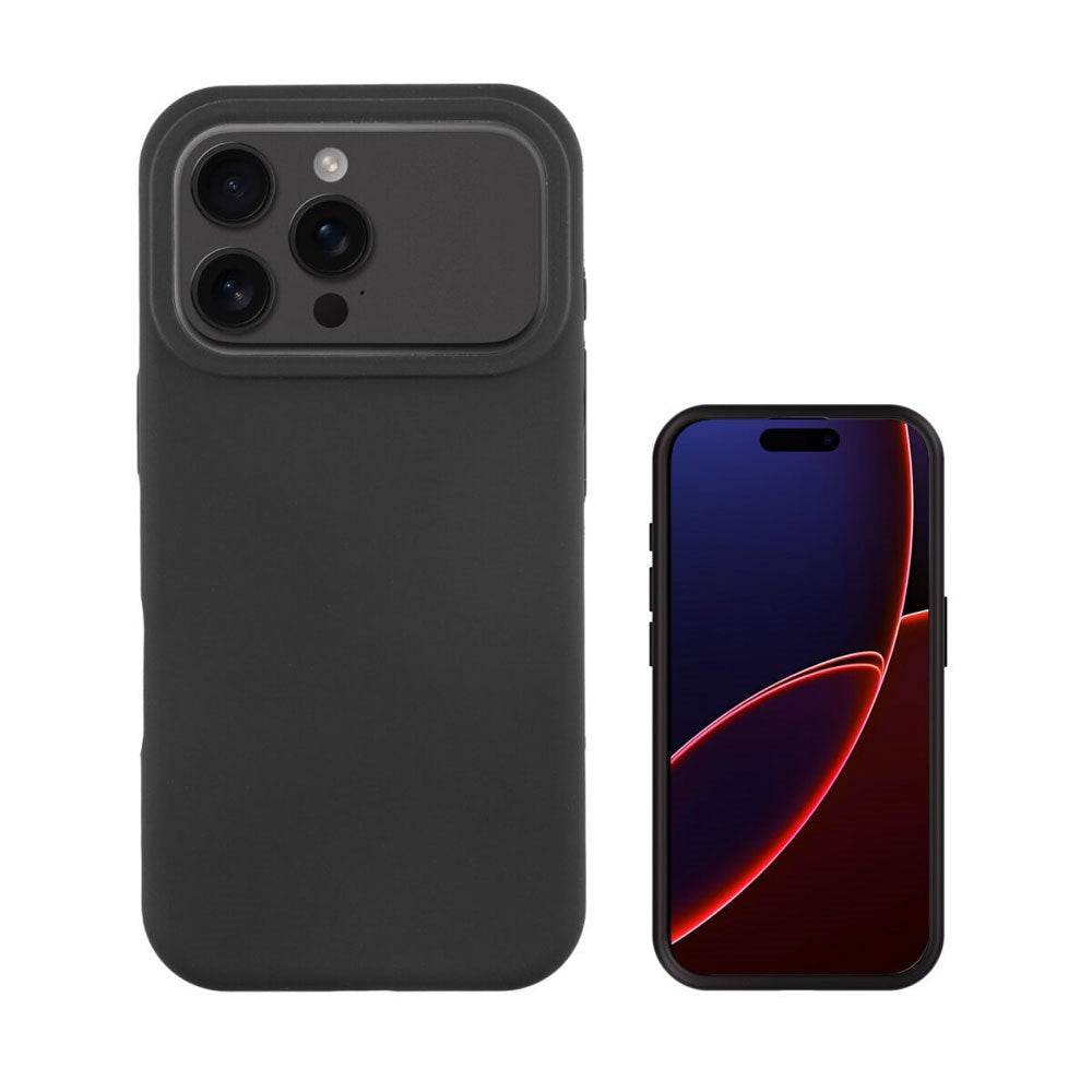 iPhone 17 Pro Max 4Smarts Silikon Deksel – MagSafe Kompatibelt – Svart