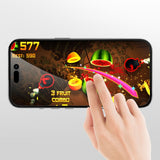 iPhone 17 Pro 4Smarts Second Glass Skjermbeskytter med Monteringsramme - Privacy Funksjon - Gjennomsiktig