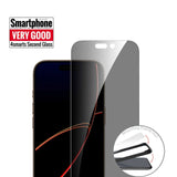 iPhone 17 Pro 4Smarts Second Glass Skjermbeskytter med Monteringsramme - Privacy Funksjon - Gjennomsiktig