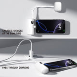 4smarts PicoFold 5000mAh Powerbank 22.5W med USB-C - Hvit