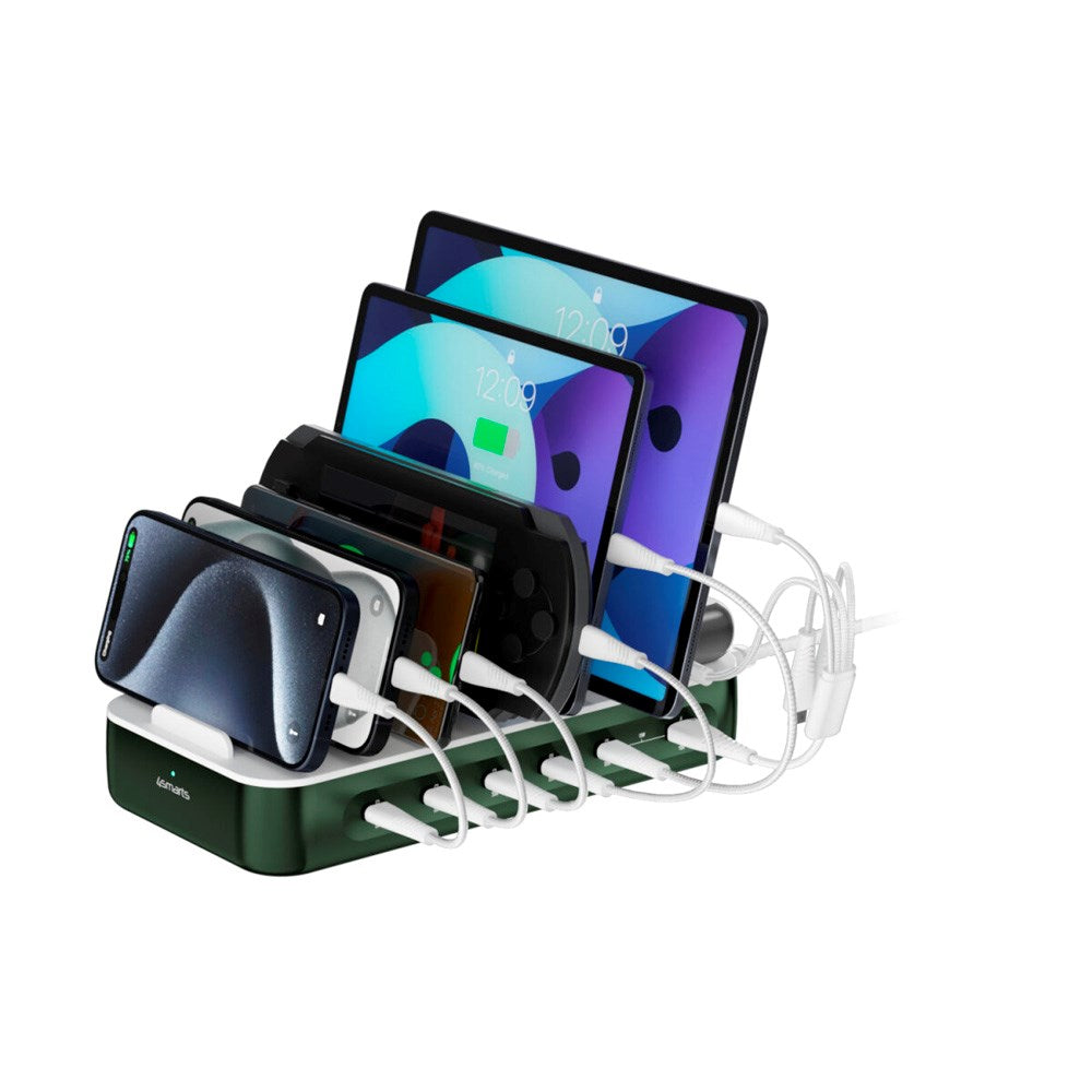 4smarts 9-i-1 Lade­dock 100W - Grønn