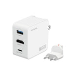 4smarts 3-i-1 HDMI Hub 65W Vegglader - Hvit