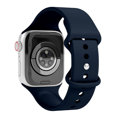 Vonmählen Apple Watch (38/40/SE/41/42mm) Classic Band Band Silikon Reim - Mørke Blå