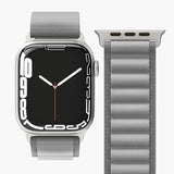 Vonmählen Apple Watch (38/40/SE/41/42mm) Action Loop Nylon Klokkerem - Grå