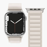 Vonmählen Apple Watch (38/40/SE/41/42mm) Action Loop Nylon Klokkerem - Creme