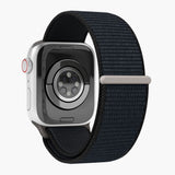 Apple Watch (38/40/SE/41/42mm) Vonmählen Fitness Loop Nylon Klokkerem - Mørkegrå