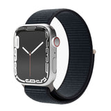 Apple Watch (42/44/45/SE/49 mm) Vonmählen Fitness Loop Nylon Klokkerem - Mørkegrå